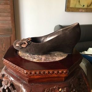 Gabor wedge suede size 8.5 European comfort